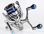 Spinning Reel Double Handle, Aluminum Alloy, 80/95 mm – product photo