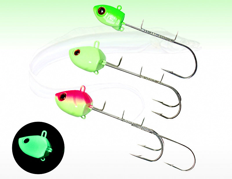 Glow Cutlassfish Jig with Hook, 30–260 g (1.1–9.2 oz) – product photo