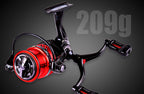 Carbon Body Spinning Reel 2500, 5.7:1 Gear Ratio, 8 Bearings – product photo