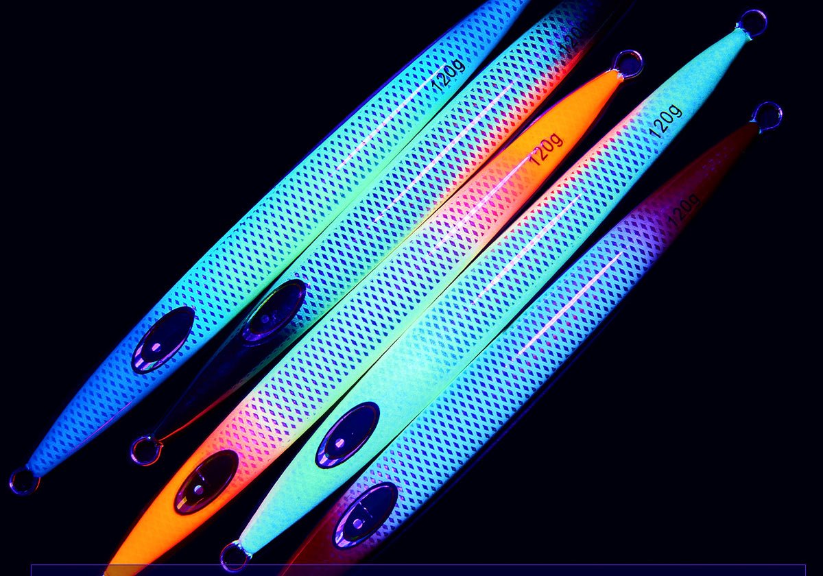 Fast Sinking Glow Metal Jig, 120–300 g (4.2–10.6 oz) – product photo