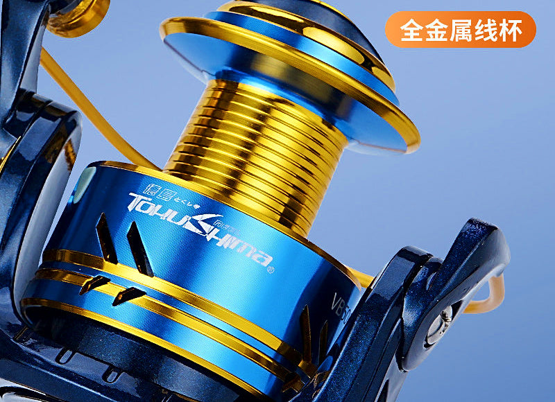 Front Drag Spinning Reel, 10 Bearings, 5.5:1, Sizes 3000–7000 – product photo