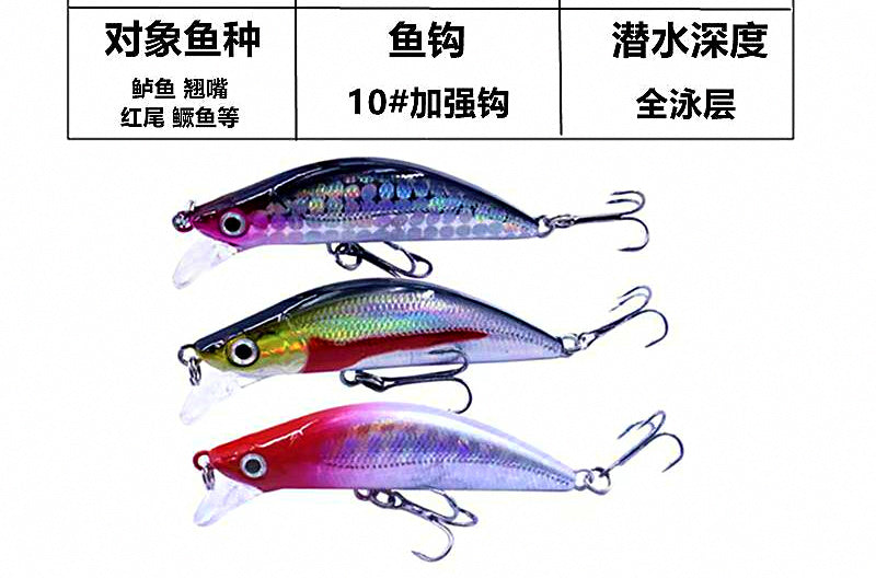Sinking Minnow Lure, 5.5 g (0.19 oz) – product photo