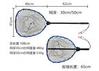 Telescopic Landing Net, Aluminum Handle, Silicone Mesh – product photo