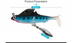 Lead Head Paddle Tail Soft Swimbait, 8 cm, 13 g (0.46 oz) – product photo