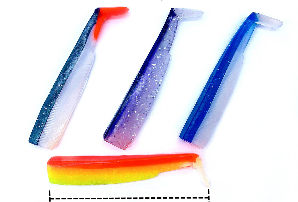 Jighead Paddle Tail Soft Swimbait, 2 Pack, 15 g or 30 g – product photo