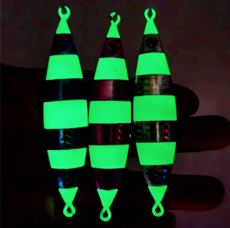 Glow Stripe Metal Jig, 60–120 g (2.1–4.2 oz) – product photo