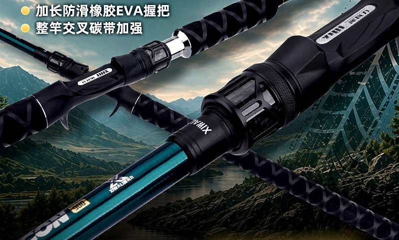 Fast Action Long-Cast Sea Rod, Gun Handle, 2.13–2.4 m (7–7.9 ft) – product photo