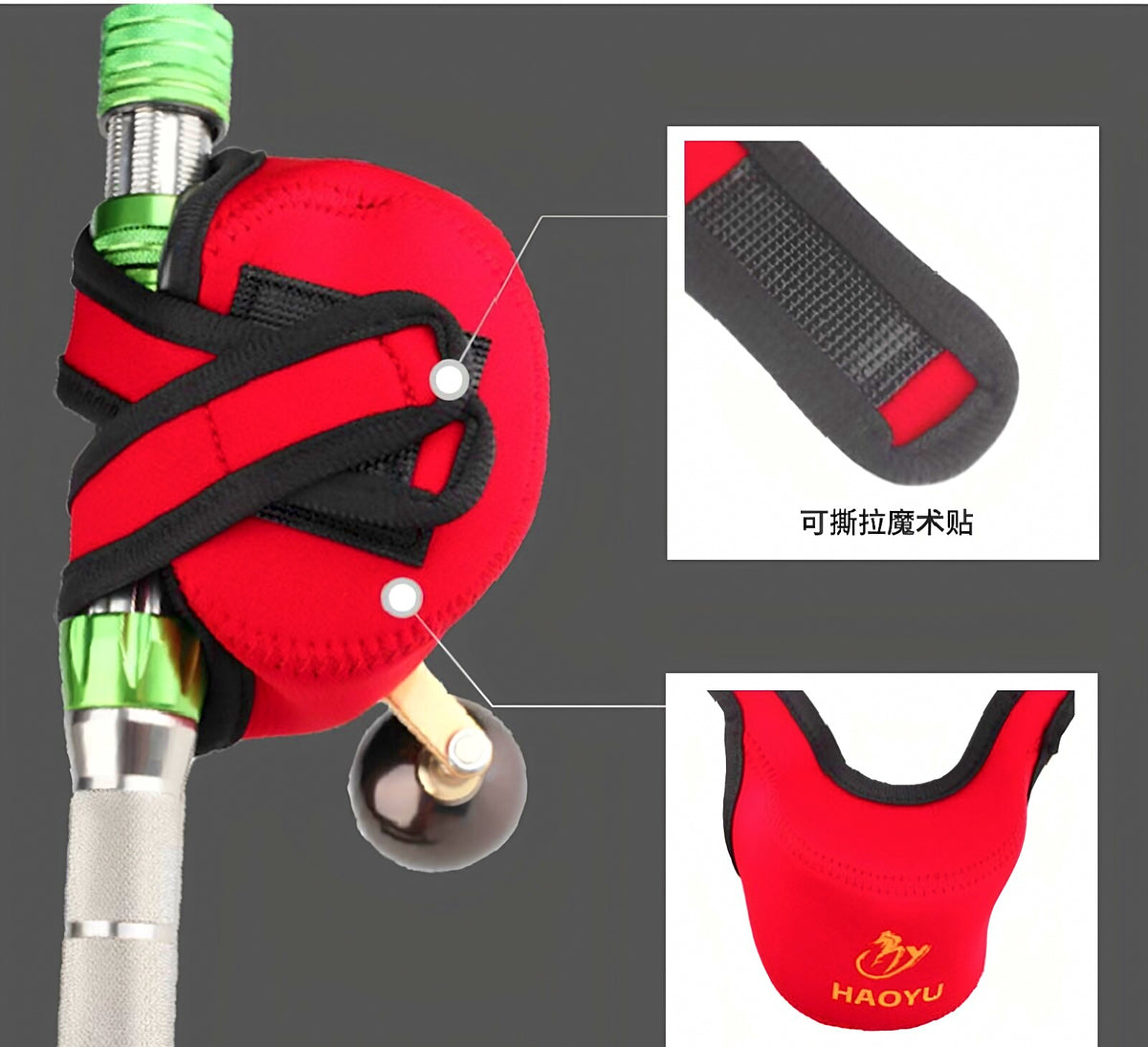 Electric Reel Cover Bag, Small & Medium – product photo