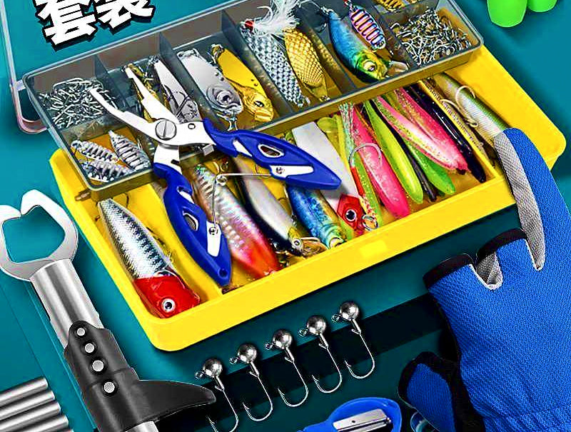 Lure Assortment Kit – Hard, Soft & Metal Jig Baits – product photo