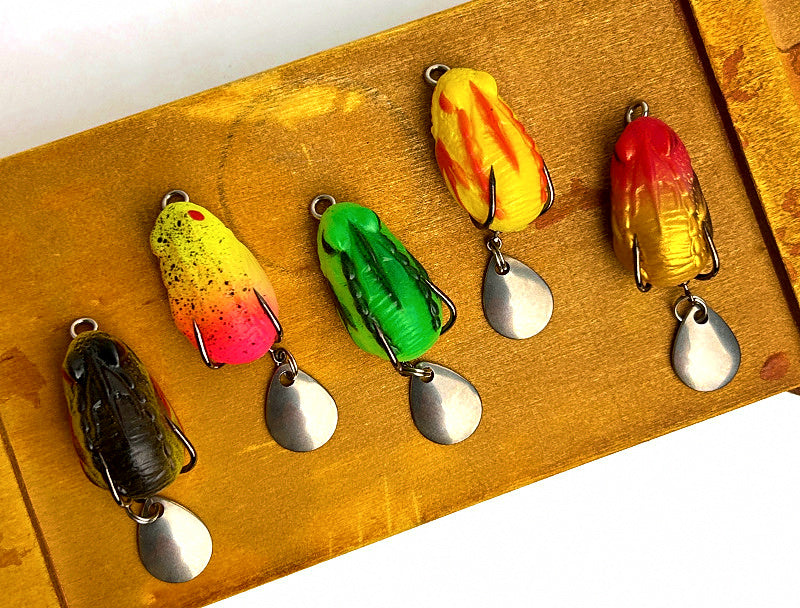 Soft Frog Lure with Double Hook, 4 g (0.14 oz) 33 mm – product photo