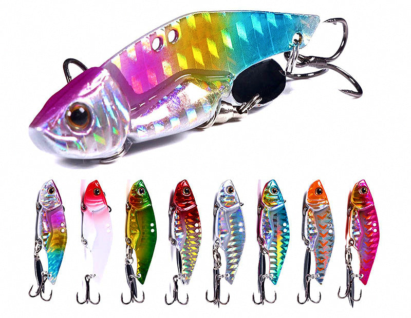 VIB Blade Bait Vibrating Lure, 5 & 5.5 cm, 12 & 16 g – product photo