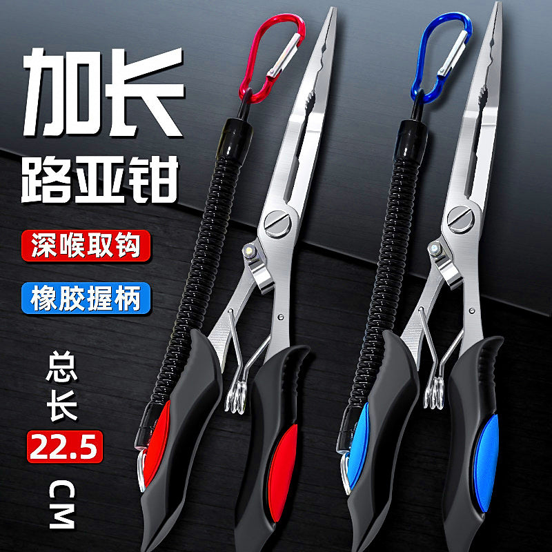 Long Fishing Pliers and Fish Gripper, Hook Remover – product photo
