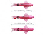 Lead Head Squid Soft Bait, Glow, 120–200 g (4.2–7.1 oz) – product photo