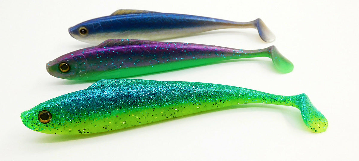 Paddle Tail Swimbaits, 135 mm (5.3 in) & 160 mm (6.3 in) – product photo