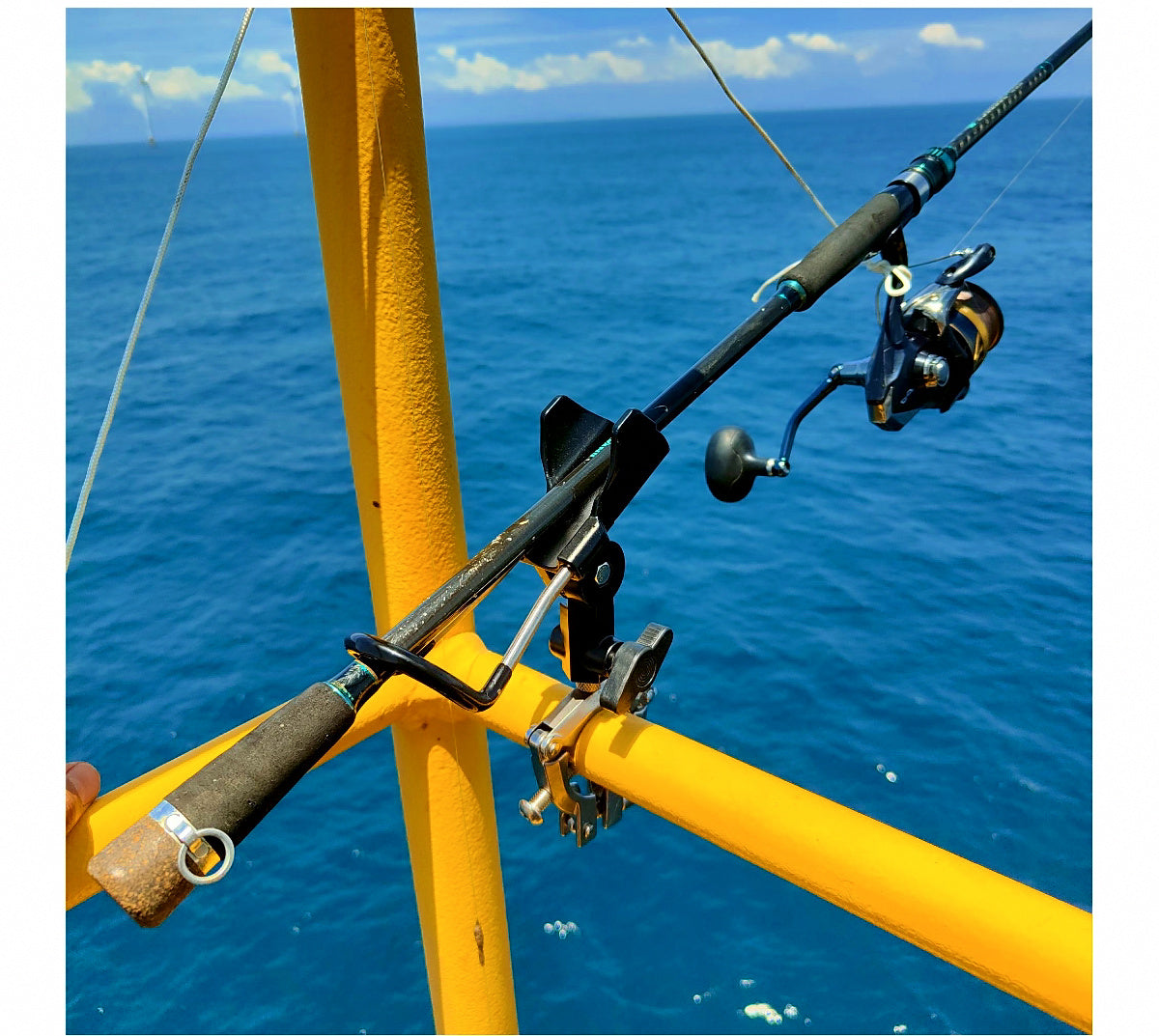 Universal Pivot Rod Holder Stand for Hand and Sea Rods – product photo