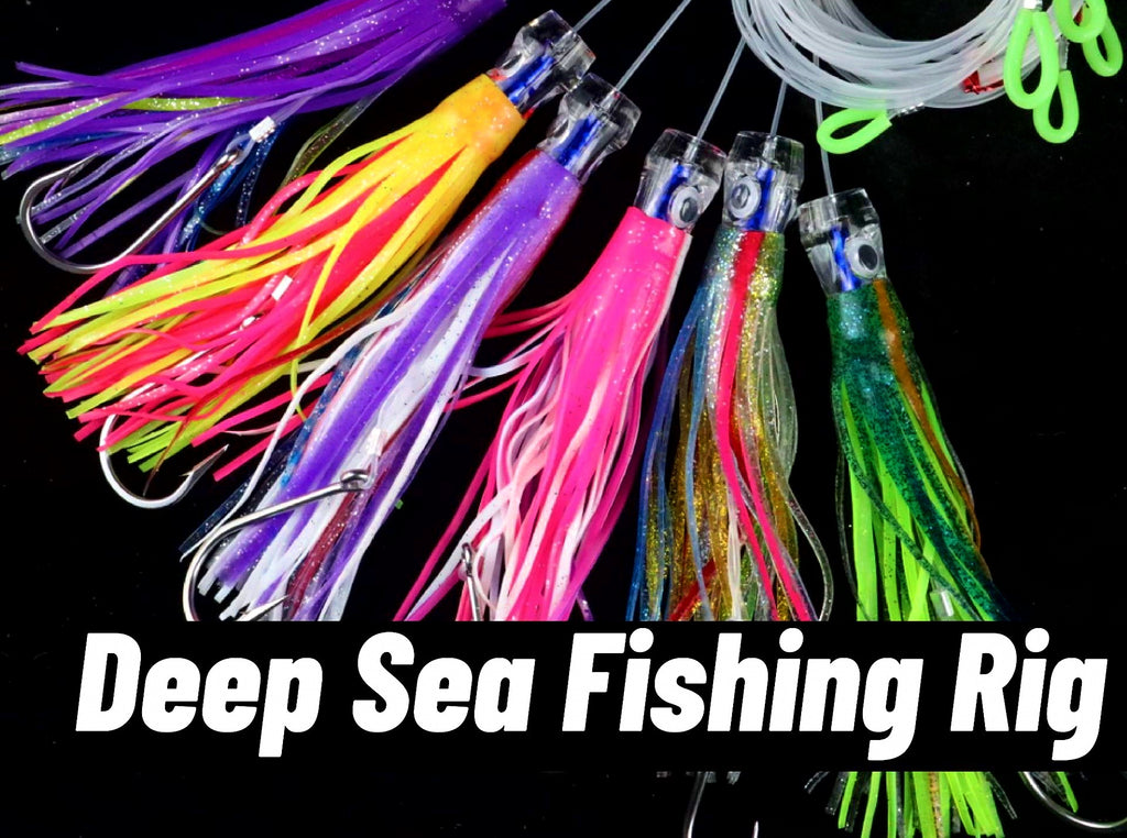 Octopus Skirt Lure for Trolling & Boat Fishing, 6.5/9.5 in – product photo