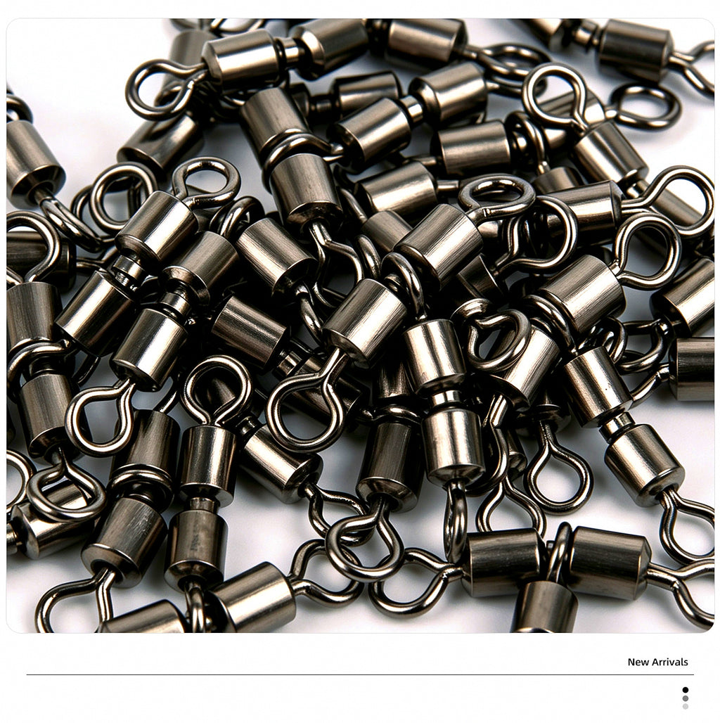 3-Way Swivel Figure-8 Ring Connector, 20-Pack – product photo