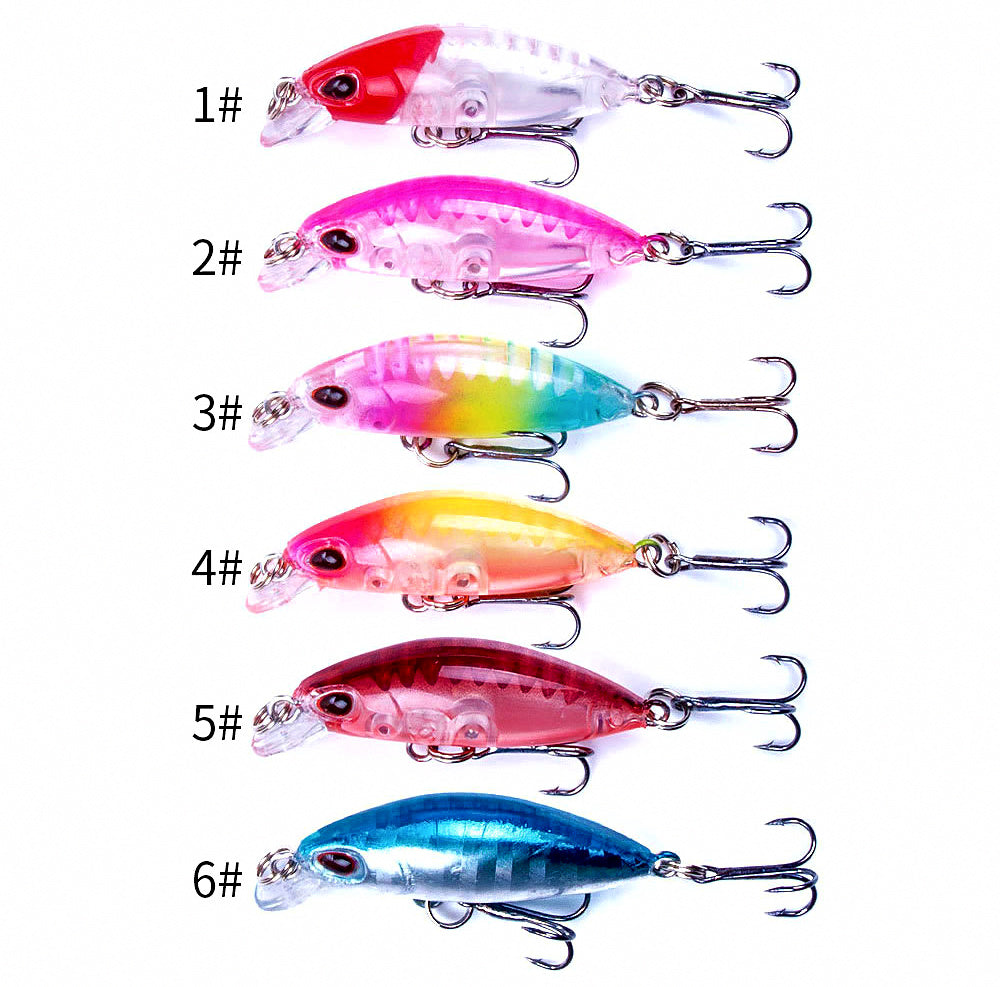 Mini Slow Sinking Minnow Lure, 4 cm (1.6 in) 2 g (0.07 oz) – product photo