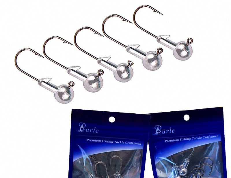 Painted Lead Jig Heads, 1–20 g (0.04–0.7 oz), 5-Pack – product photo