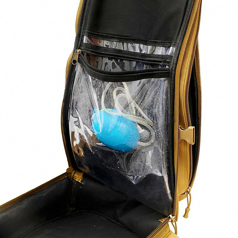Fishing Rod Backpack with Wet/Dry Compartment, 100–130 cm (39–51 in) – product photo