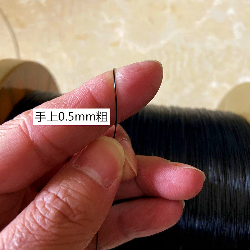304 Stainless Coated Wire Rope with Crimp Sleeves, 0.4–6 mm – product photo