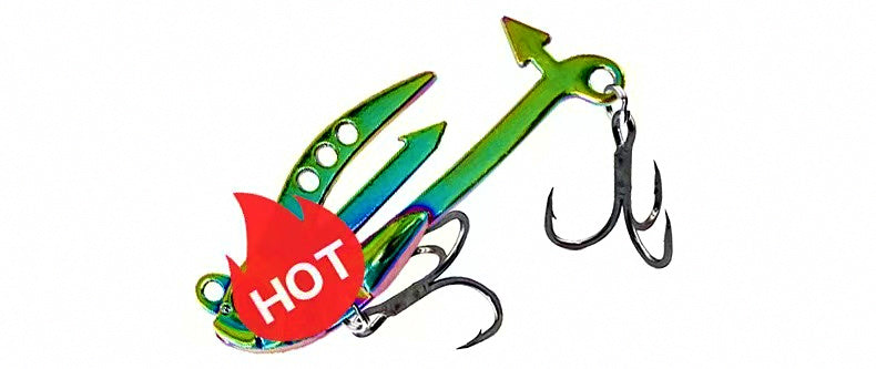 VIB Blade Bait with Treble Hook, 5–20 g (0.18–0.71 oz) – product photo