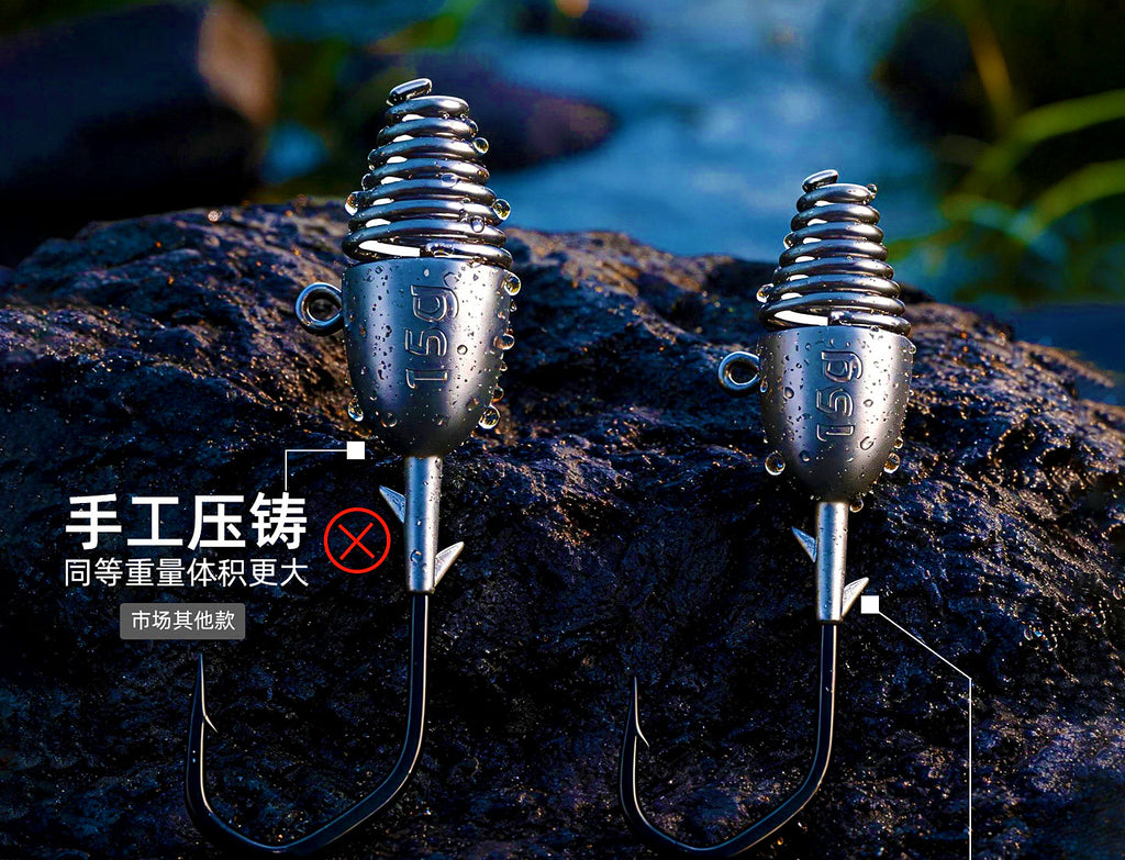Anti-Snag Lead Jig Head, 4X Strong, 3.5–28 g (0.12–0.99 oz) – product photo