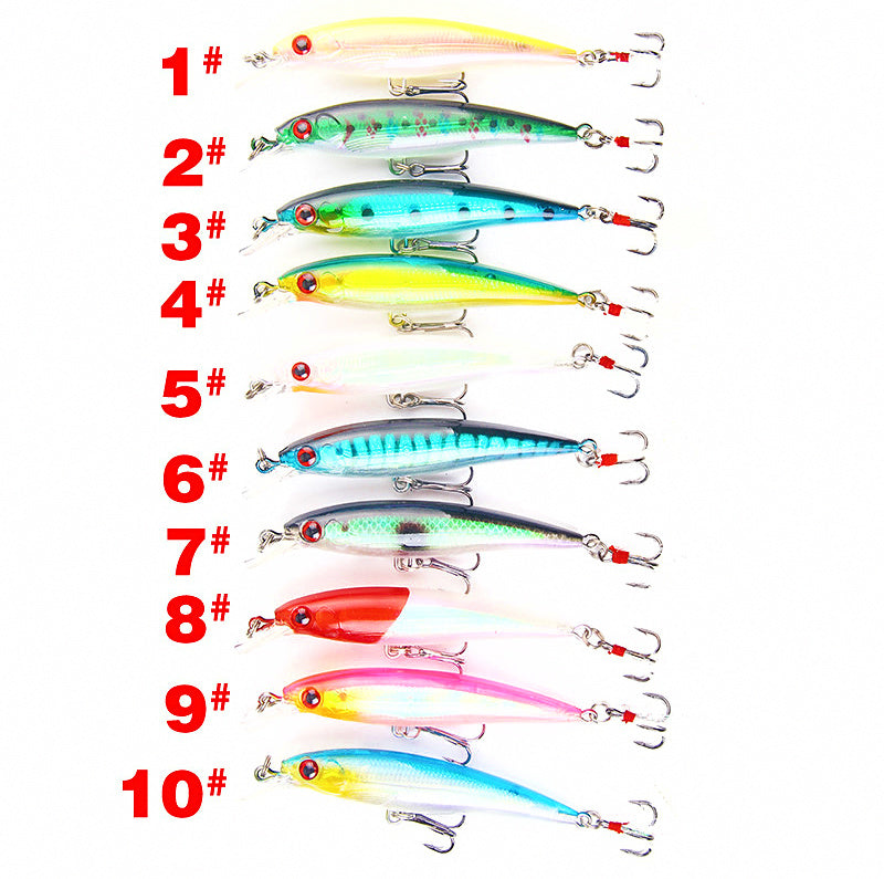Feathered Treble Minnow Lure, 9 cm 7 g (3.5 in / 0.25 oz) – product photo