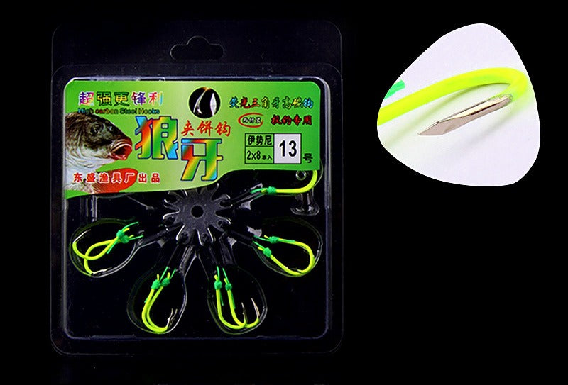 Glow Iseni Explosion Hooks, Barbed, 10 Pack – product photo
