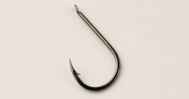 Barbed Bent-Tip Hooks, High Carbon Steel, Bulk 50-1000 pcs – product photo