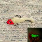 Soft Swimbait Lure, 15 g (0.5 oz), Glow Red Head or Pink – product photo