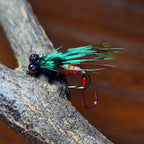 Micro Insect Fly Hook Lure, Double Hook, #12–#16
