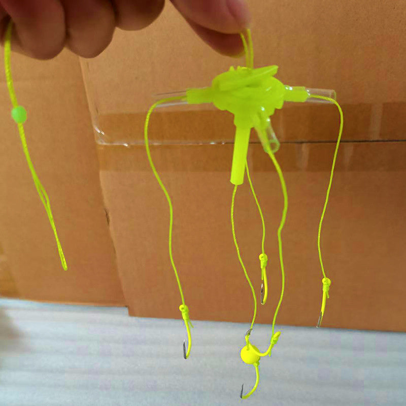 Glow Explosion Hooks, 5-Prong & 7-Prong, Sizes 8-14 – product photo