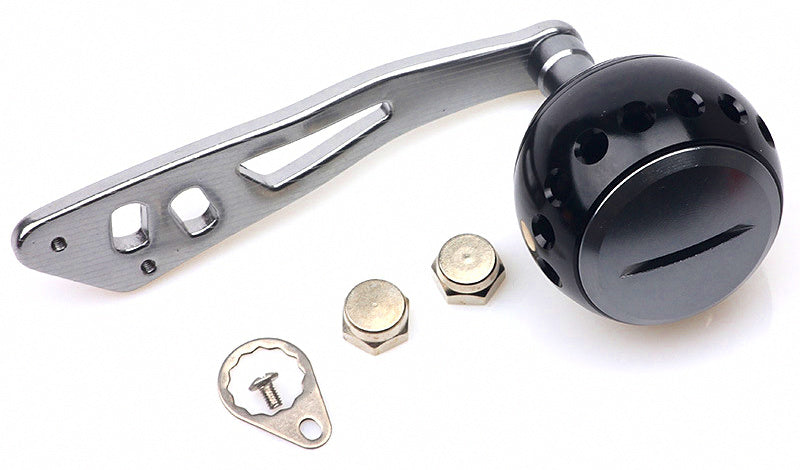 Baitcasting Reel Handle, Aluminum or EVA Knob, Single/Double Arm – product photo