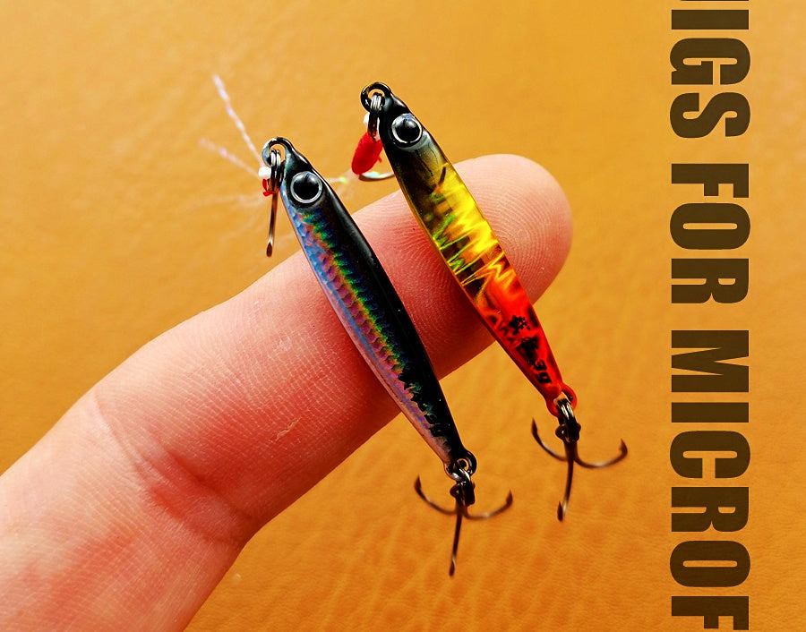 Mini Micro Jig Lure, 3 g & 5 g (0.11 & 0.18 oz) – product photo