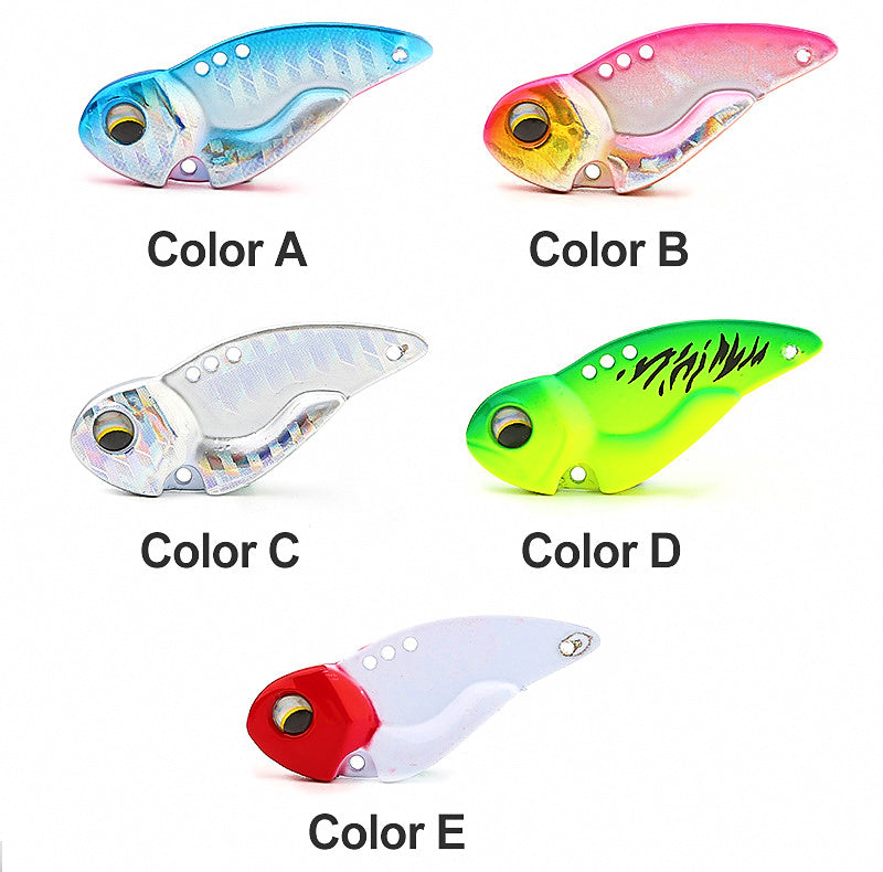 Metal VIB Blade Bait, 19.7 g (0.7 oz), Bare or With Hook – product photo