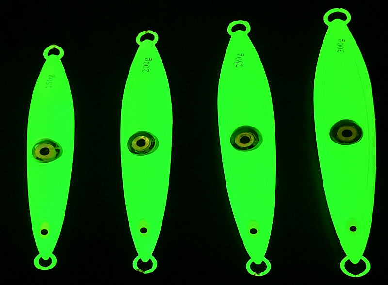 Glow Metal Jig for Boat Fishing, 80–300 g (2.8–10.6 oz) – product photo