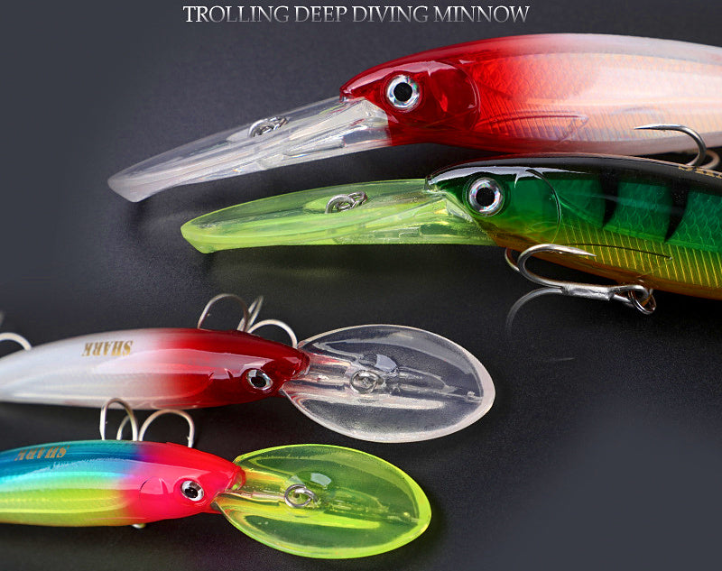 Sinking Trolling Minnow Lure, 16 cm (6.3 in) 73 g (2.6 oz) – product photo