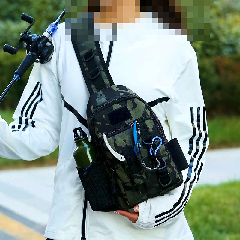 Lure Fishing Chest Bag, Sling Waist Pack – product photo