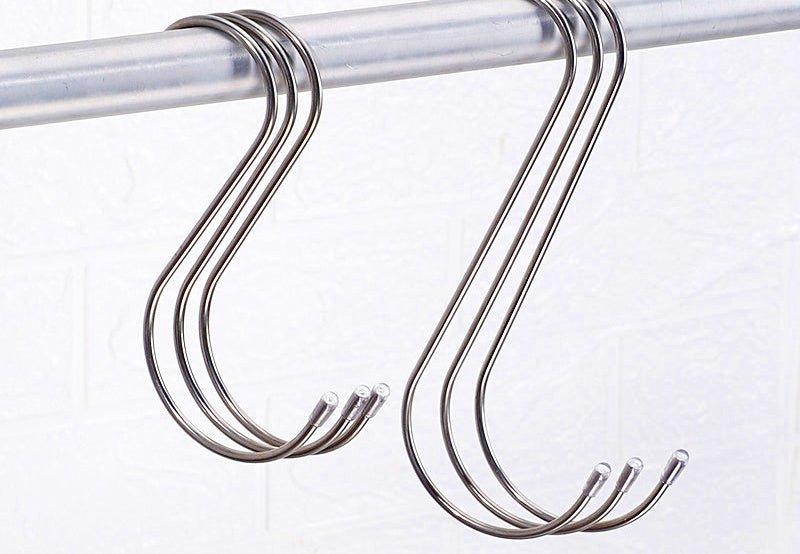 Large Stainless Steel S Hook, 15 or 20 cm (5.9 or 7.9 in) – product photo