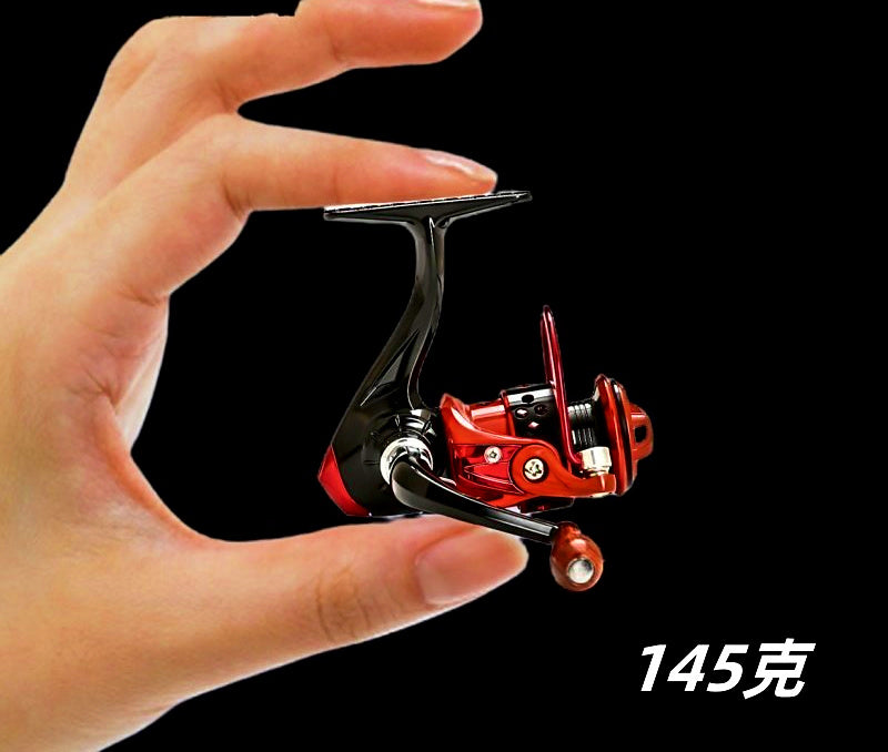 Mini Spinning Reel, Front Drag, Interchangeable Handle – product photo