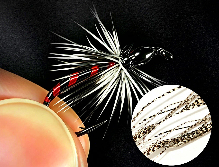 Midge Dry Fly Hooks, Barbed, Sizes 12–18 – product photo