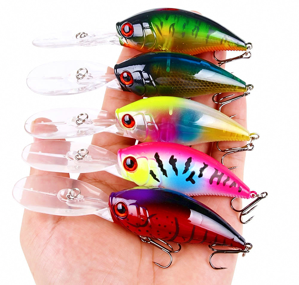 Long Lip Minnow Hard Bait, 12.5 cm, 20.5 g (0.72 oz) – product photo