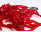 Soft Plastic Worm Lures, 3.7 cm (1.5 in), 50 Pack – product photo