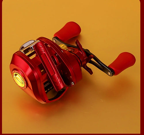 Metal Baitcasting Reel, 18+1 Bearings, 7.2:1, Left/Right Hand – product photo