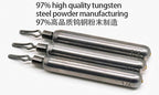 Tungsten Drop Shot Weights, Teardrop & Stick, 5-Pack – product photo