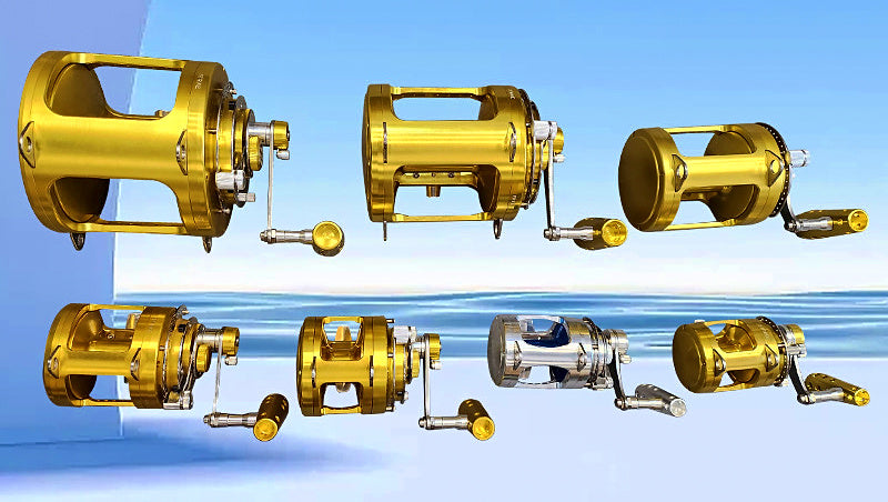 All-Metal Saltwater Trolling Reel, Conventional, Right Hand – product photo