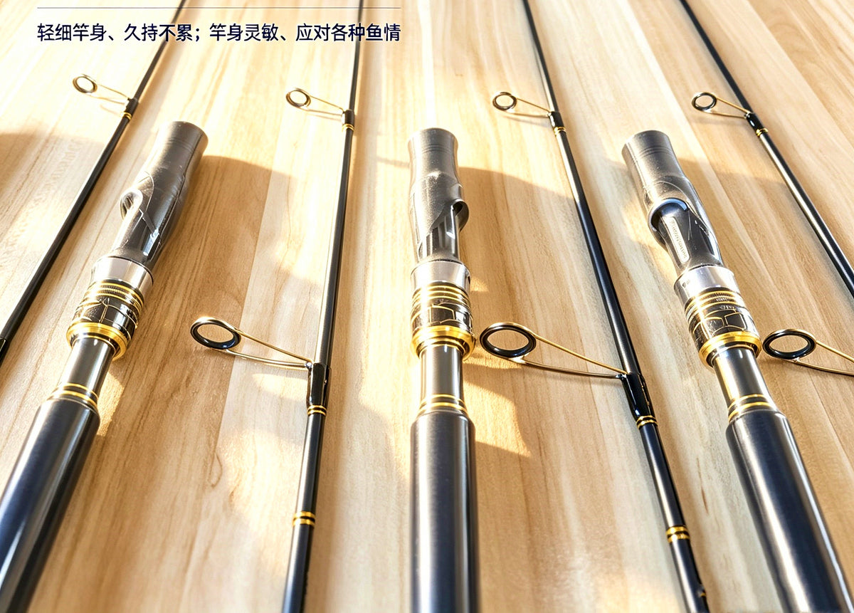 Light Jigging Rod 1.84 m (6 ft), Carbon Slow Pitch Boat Rod – product photo