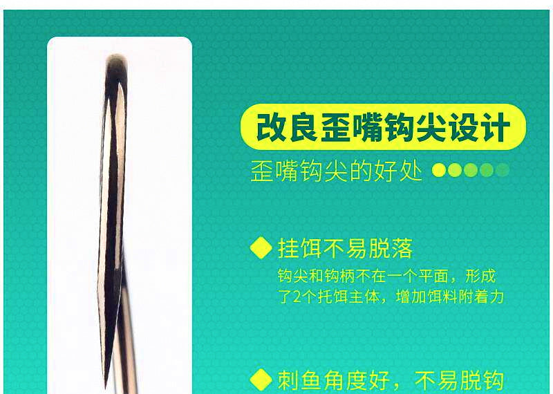 Eyed Barbed Hooks, Round or Knife-Edge Point, 10–50 Pack – product photo