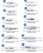 DIY Lure Kit, Minnow, Popper & Pencil Baits – product photo